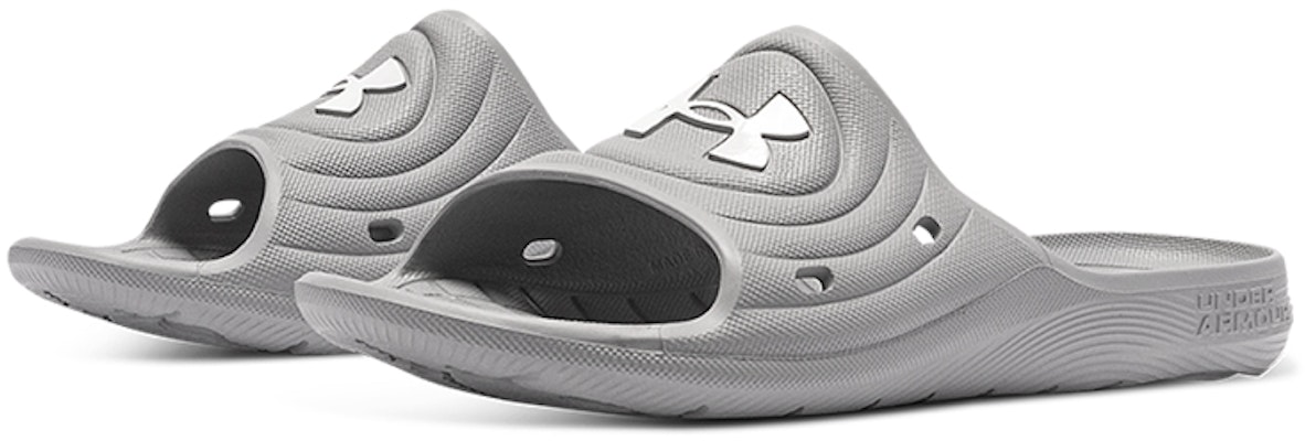 安德瑪 Locker 4 拖鞋 '灰色款' 3023758-100 Lookbook 安德瑪 Locker 4 拖鞋 '灰色款' 3023758-100