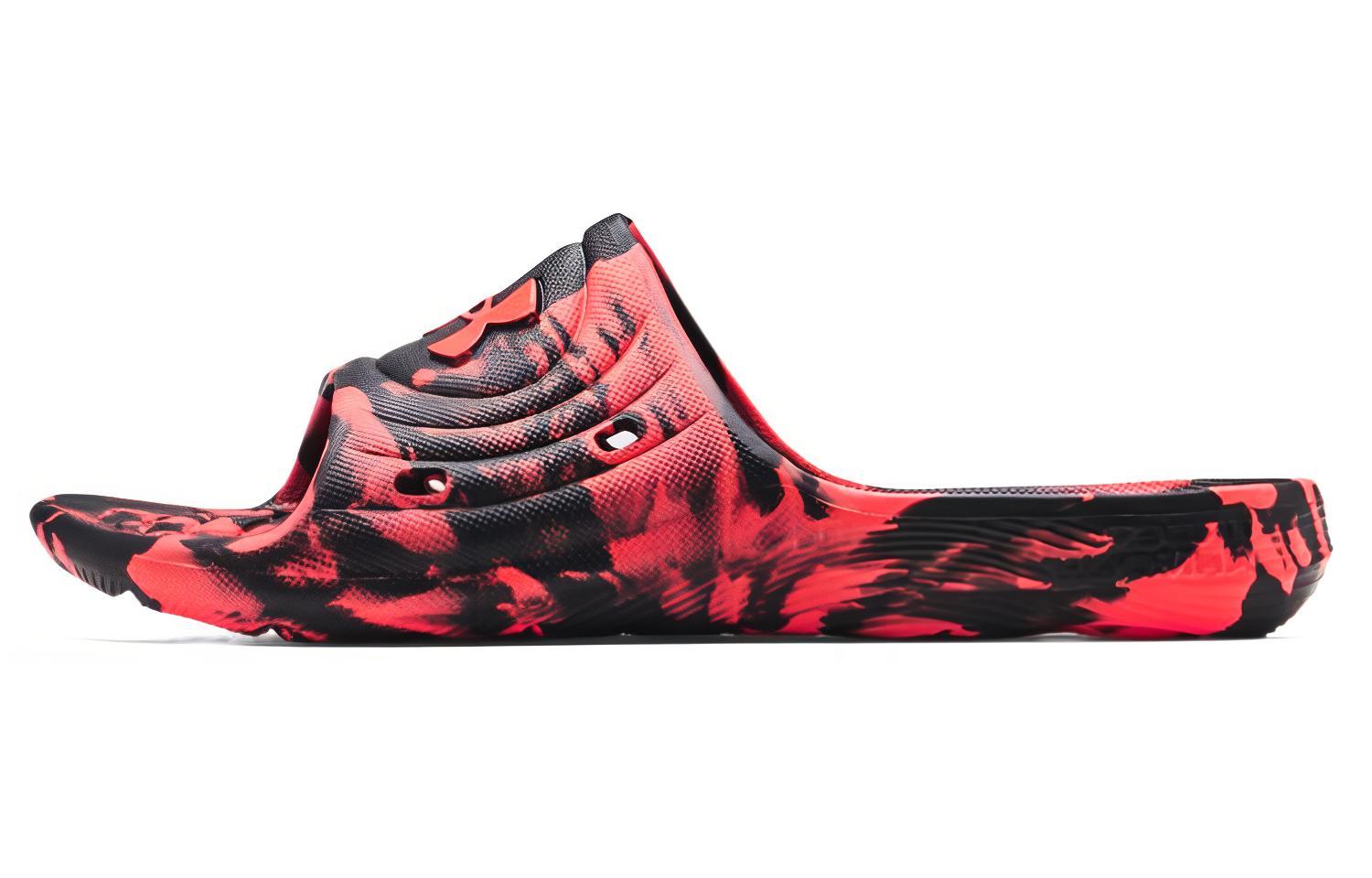 Under Armour Locker Slides 'Black Beta Camo' 3024449-001