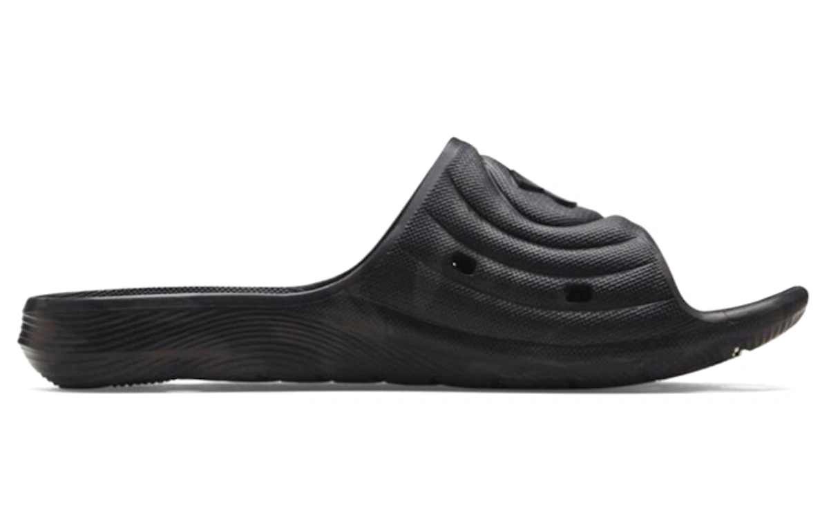 Under Armour Locker Slides 'Black Jet Grey'