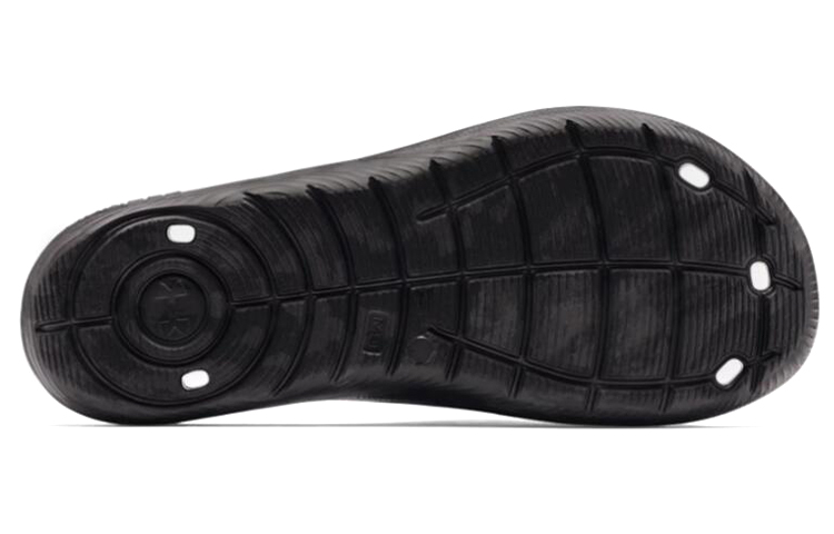 Shop Under Armour 拖鞋 '黑色噴射灰' 3024449-002