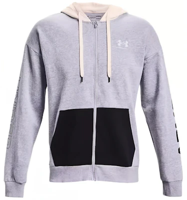 언더아머 로고 컬러블록 집업 후디 자켓 - 그레이 1361605-011 Buy 언더아머 로고 컬러블록 집업 후디 자켓 - 그레이 1361605-011