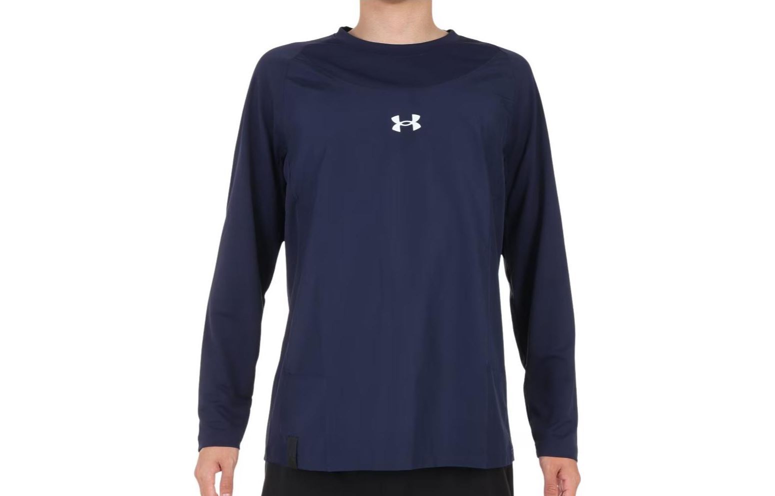Under Armour Logo Crewneck Sweatshirt Blue - Casual Long Sleeve 1381254-410