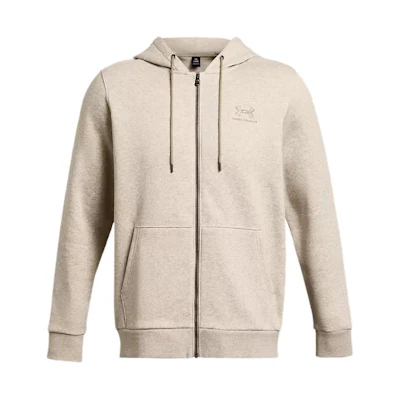 Under Armour Logo Embroidered Hooded Zip Jacket Highland Tan 1373881-203