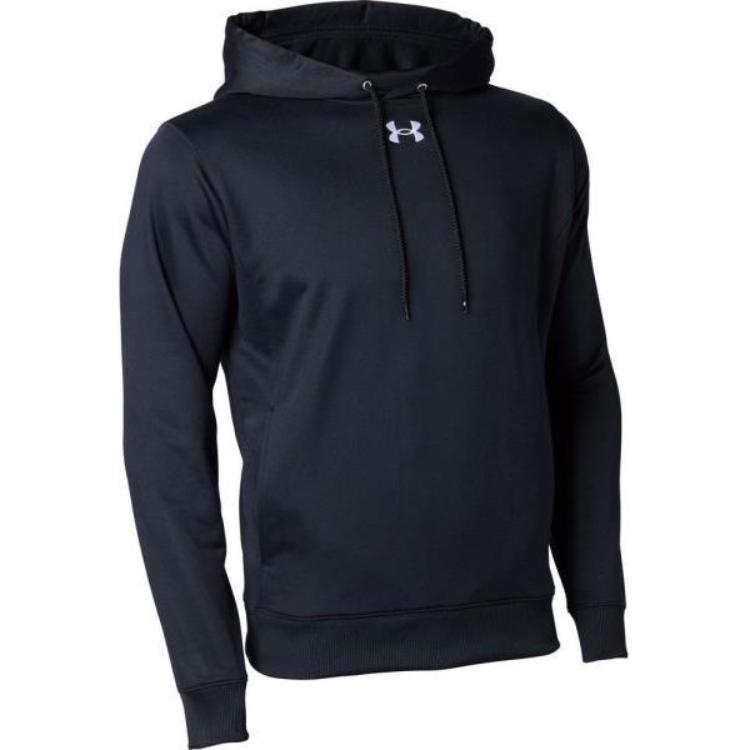 Under Armour Logo Loose Fit Pullover Hoodie Black 1375826-001