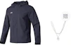 Buy Under Armour Hoodie Zip-Up Abu-abu Unisex dengan Kalung Gratis 23600401-013