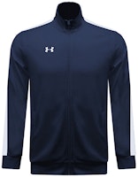Under Armour Logo Print Colorblock Knit Jacket Academy Blue 21500440-408 Under Armour Logo Print Colorblock Knit Jacket Academy Blue 21500440-408