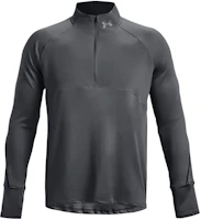 Under Armour Logo Print Half-Turtleneck Quick-Dry Pullover - Lead Color 1365662-013 Under Armour Logo Print Half-Turtleneck Quick-Dry Pullover - Lead Color 1365662-013