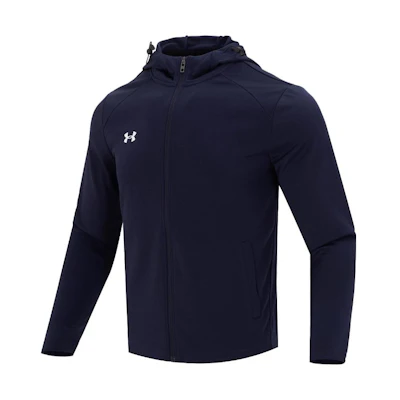 Under Armour Logo Print Training Jacket Ink Blue 23600303-409