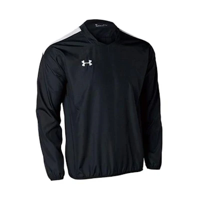 Under Armour Logo Striped Crewneck Sweatshirt Unisex Black Long Sleeve 1364990-001