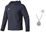 Buy Under Armour Jaket Hoodie Lari Pria Abu + Hadiah Kalung 23600401-013-PACK