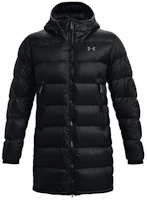 Order Under Armour 長版連帽羽絨外套 黑色 冬季訓練大衣 1364902-001