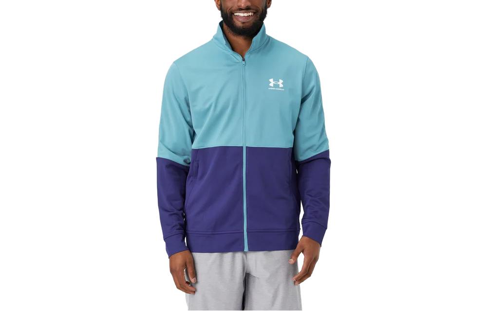 Under Armour Loose Fit Half-Zip Jacket Blue 1366202-433