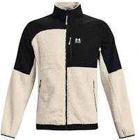 Under Armour Loose Fit Logo Zip-Up Jacket - Summit White 1366091-110 Under Armour Loose Fit Logo Zip-Up Jacket - Summit White 1366091-110