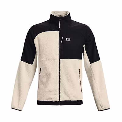 Under Armour Loose Fit Logo Zip-Up Jacket - Summit White 1366091-110