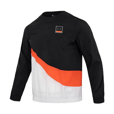 Under Armour Loose Fit Retro Sport Sweatshirt Black/Grey 1366217-002