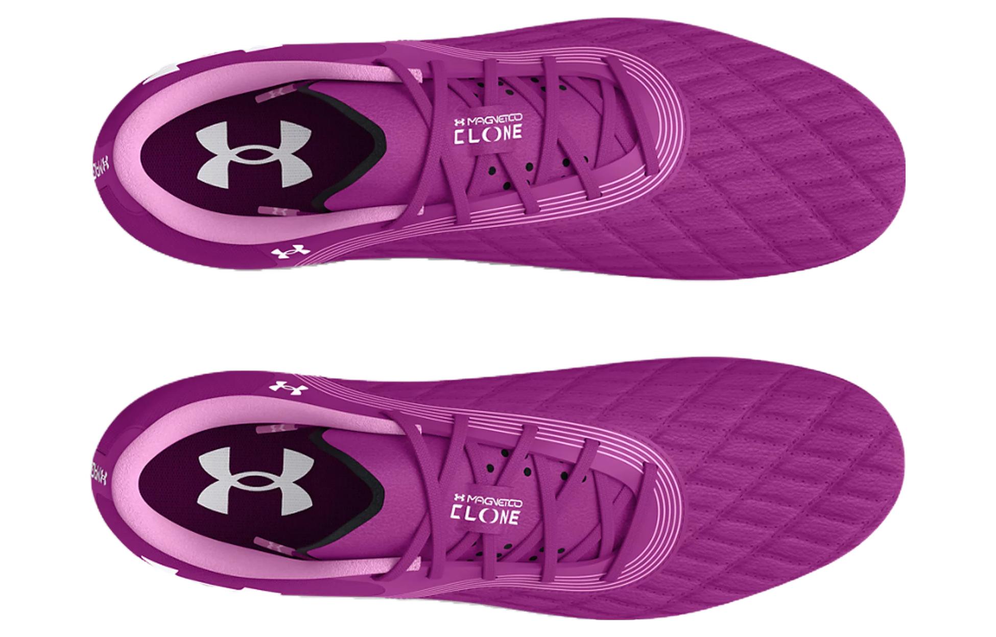 Shop 安德玛 Magnetico Pro 3 FG '神秘洋红'足球鞋 3027038-500