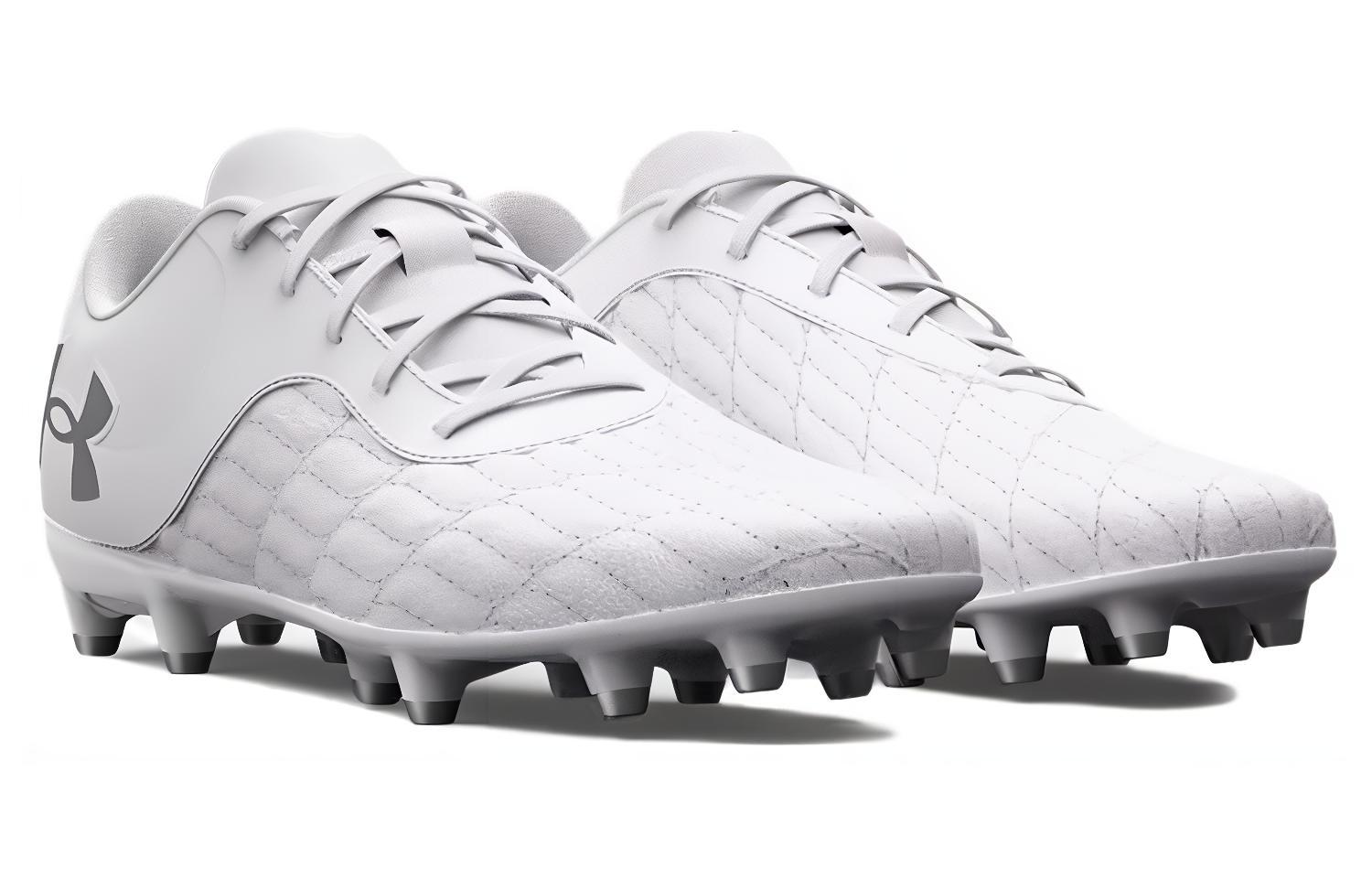 Lookbook Under Armour Magnetico Select 3 FG 'Putih Perak Metalik' 3027039-100