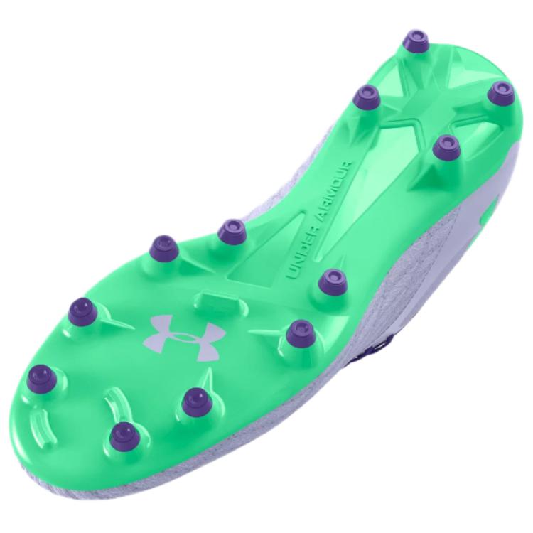Shop Under Armour Magnetico Select 3 FG Soccer Cleats 'Purple Green' 3027039-501