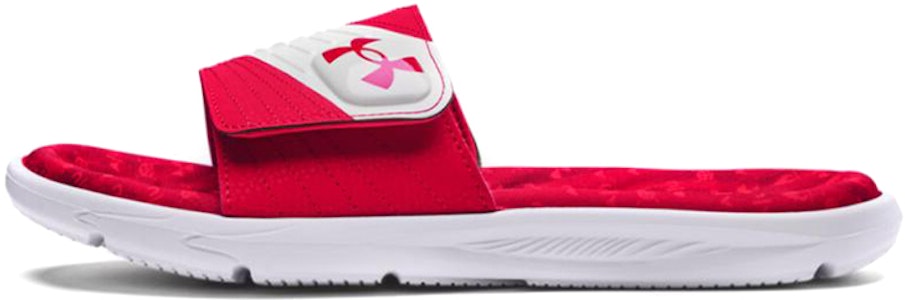 安德玛 佣兵12 拖鞋 '红白' 3023759-600 Buy 安德玛 佣兵12 拖鞋 '红白' 3023759-600