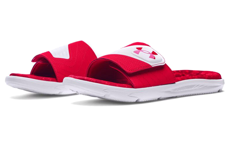 Lookbook Under Armour Mercenary 12 Slide ''Rot Weiß'' 3023759-600