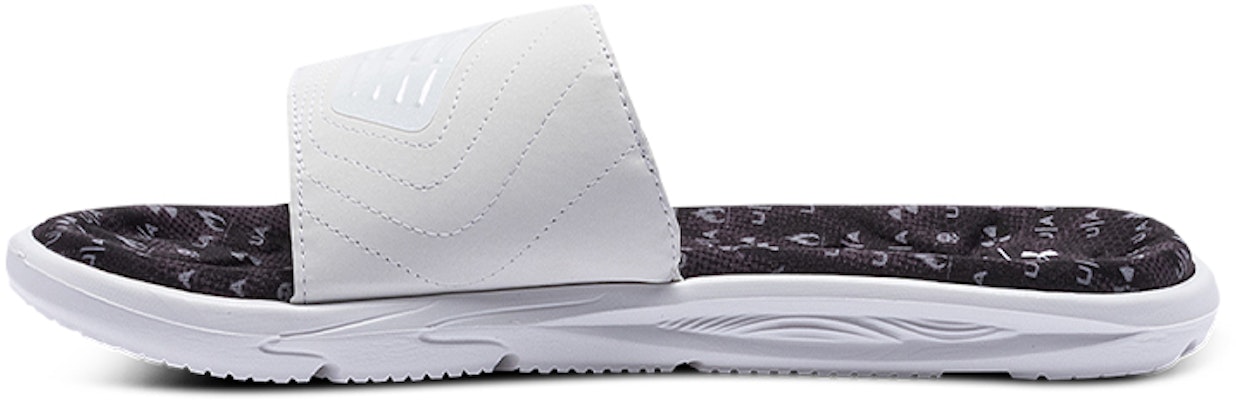 Under Armour Mercenary 12 Slide 'White Black' 3023759-100 Buy Under Armour Mercenary 12 Slide 'White Black' 3023759-100