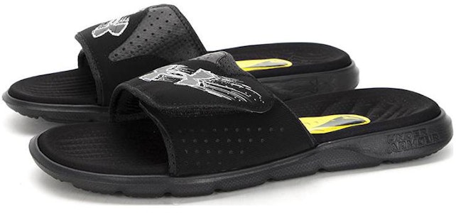 安德瑪傭兵拖鞋 '黑色噴射灰' 3026035-001 Order 安德瑪傭兵拖鞋 '黑色噴射灰' 3026035-001