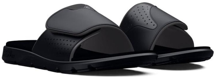 安德瑪傭兵拖鞋 '黑色噴射灰' 3026035-001 Lookbook 安德瑪傭兵拖鞋 '黑色噴射灰' 3026035-001