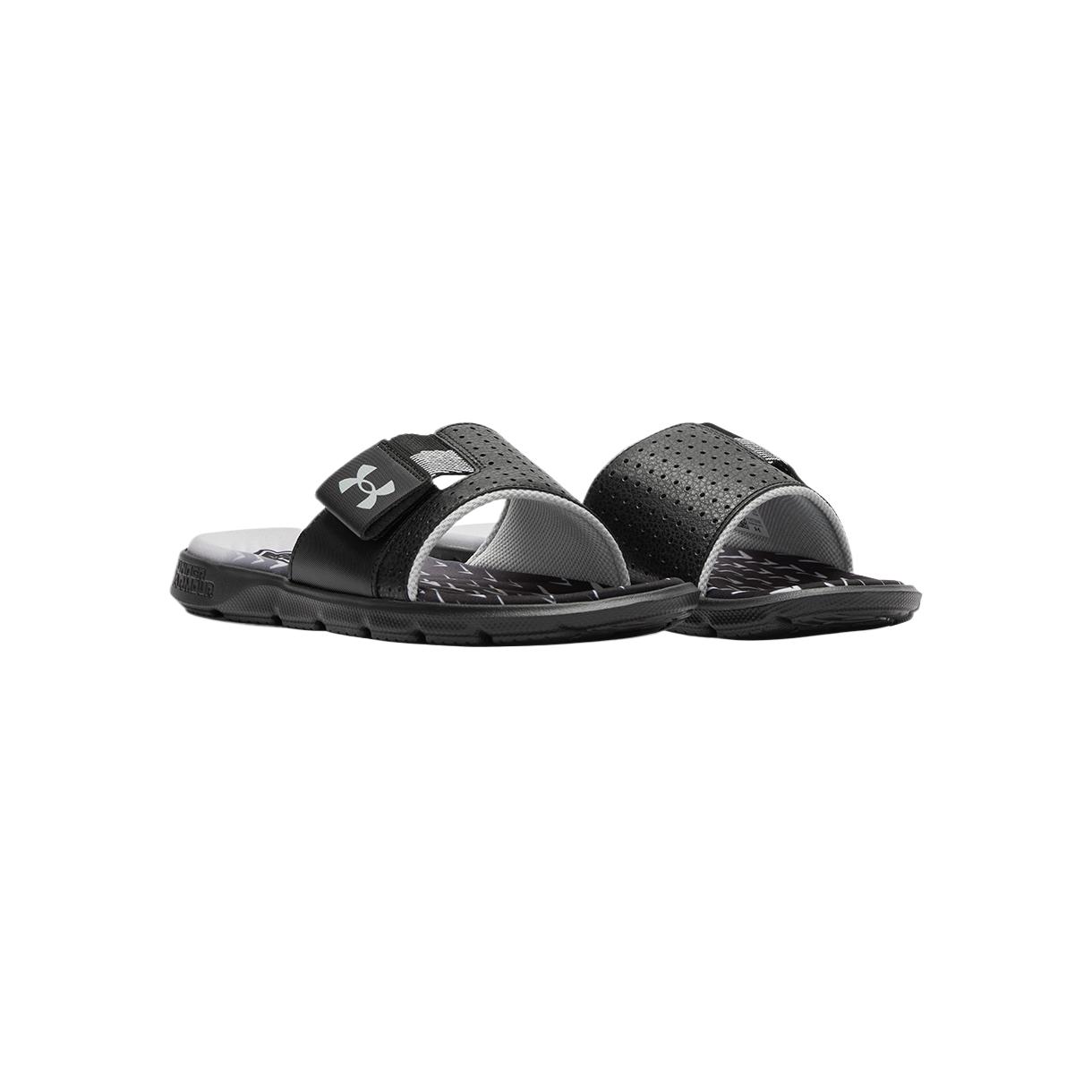 Lookbook Under Armour Mercenary Slide 'Black Mod Grey' 3027252-003