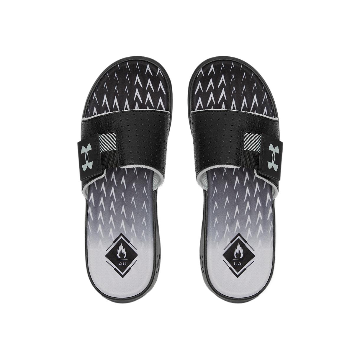 Shop Under Armour Mercenary Slide 'Black Mod Grey' 3027252-003