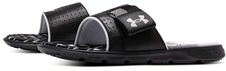 UA メーセナリー スライド (黒/白) 3027252-001 Lookbook UA メーセナリー スライド (黒/白) 3027252-001