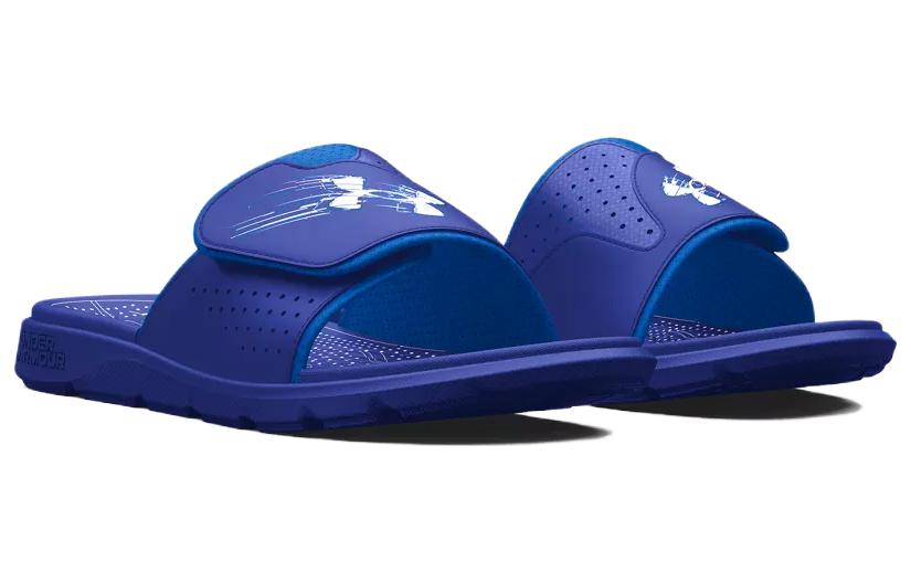 Lookbook Under Armour Mercenary Slide 'Blue' 3026035-400