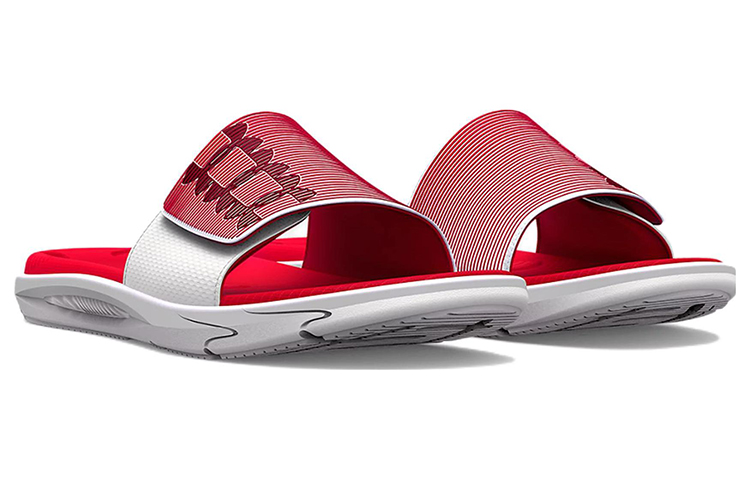 Lookbook Under Armour Mercenary Slide ''Rouge Blanc'' 3025851-601