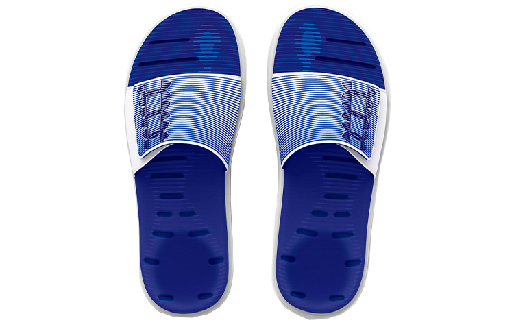 Shop Under Armour Mercenary Slide ''Royal Blue Circuit'' Sandaal 3025851-400