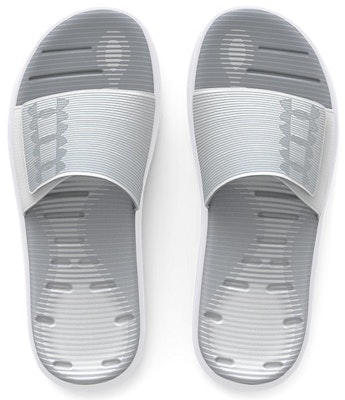 Under Armour Mercenary Slide 'White Halo Grey' 3025851-100 Shop Under Armour Mercenary Slide 'White Halo Grey' 3025851-100