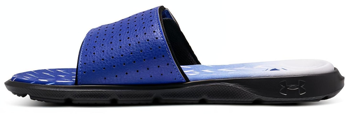 Under Armour Mercenary Slippers 'Blue Black' 3027252-400 Buy Under Armour Mercenary Slippers 'Blue Black' 3027252-400
