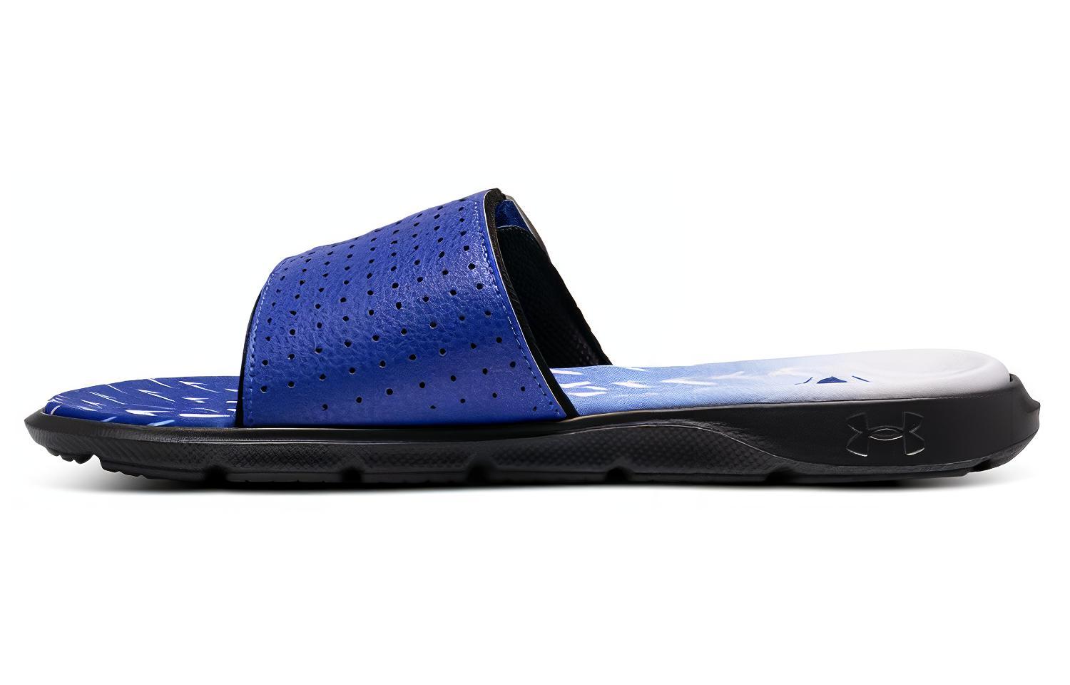 Under Armour Mercenary Slippers 'Blue Black' 3027252-400