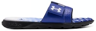 Order Selipar Under Armour Mercenary 'Biru Hitam' 3027252-400