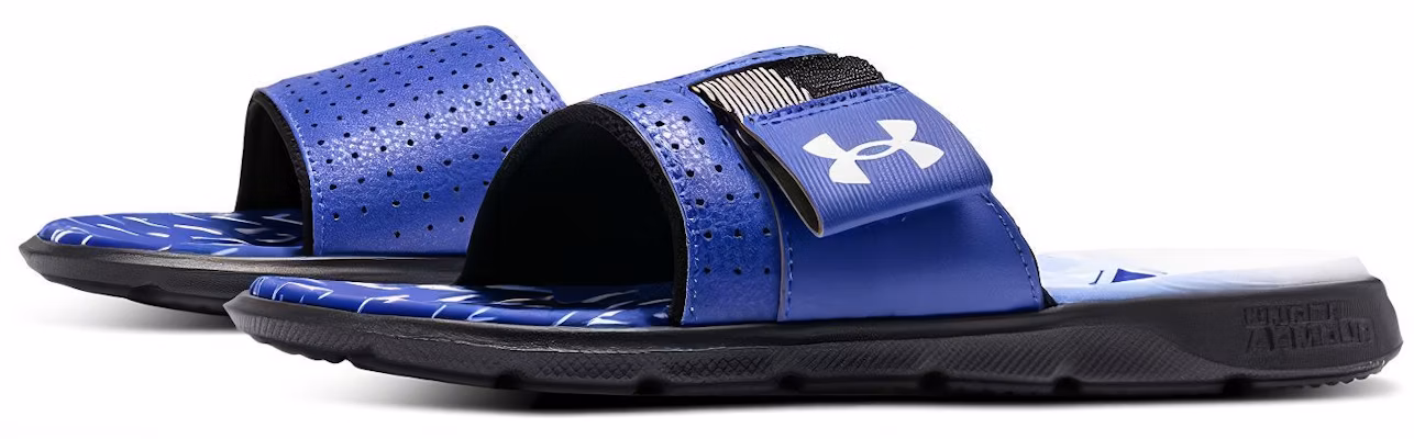 Under Armour Mercenary Slippers 'Blue Black' 3027252-400 Lookbook Under Armour Mercenary Slippers 'Blue Black' 3027252-400