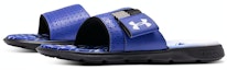 Lookbook Selipar Under Armour Mercenary 'Biru Hitam' 3027252-400