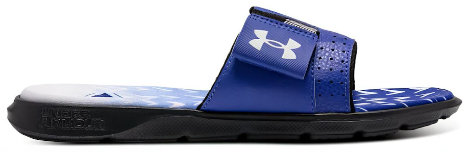 Lookbook Under Armour Mercenary Slippers ''Blauw Zwart'' 3027252-400