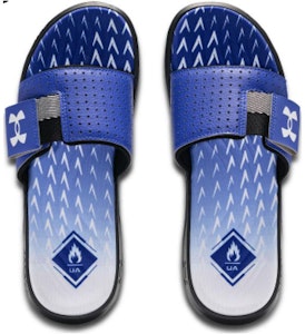 安德玛雇佣兵拖鞋'蓝黑' 3027252-400 Shop 安德玛雇佣兵拖鞋'蓝黑' 3027252-400