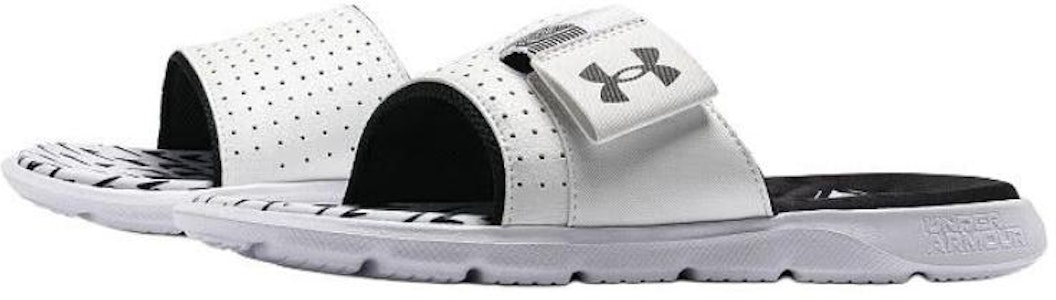 Under Armour 舒適百搭一字拖鞋 男女款 黑白 Lookbook Under Armour 舒適百搭一字拖鞋 男女款 黑白