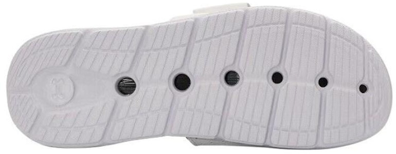 Under Armour 舒適百搭一字拖鞋 男女款 黑白 Purchase Under Armour 舒適百搭一字拖鞋 男女款 黑白