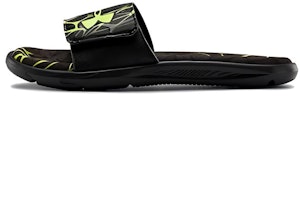Under Armour Mercenary Slippers Black/Green 3022713-001 Under Armour Mercenary Slippers Black/Green 3022713-001