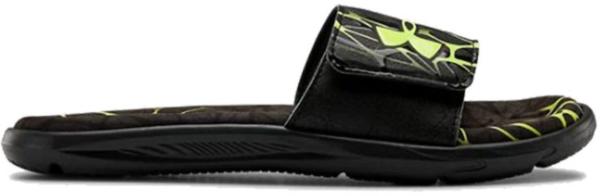Under Armour Mercenary Slippers Black/Green 3022713-001 Order Under Armour Mercenary Slippers Black/Green 3022713-001