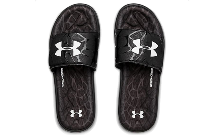Shop Under Armour Mercenary XI Hausschuhe Schwarz 3022713-002