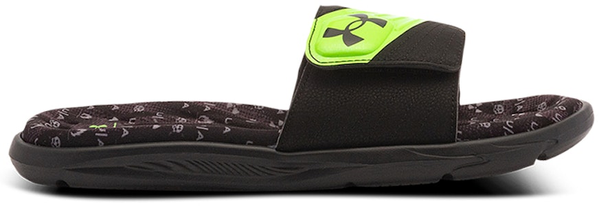 Under Armour安德玛 Mercenary Xii 拼接休閒拖鞋 黑綠 Order Under Armour安德玛 Mercenary Xii 拼接休閒拖鞋 黑綠