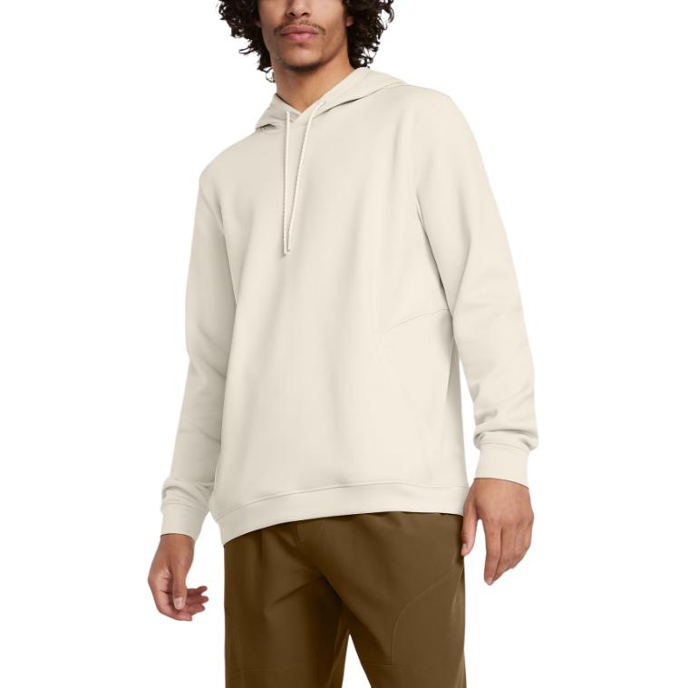 Purchase Under Armour Meridian Hoodie Lengan Panjang Pria Warna Beige untuk Cuaca Dingin 1379668-110