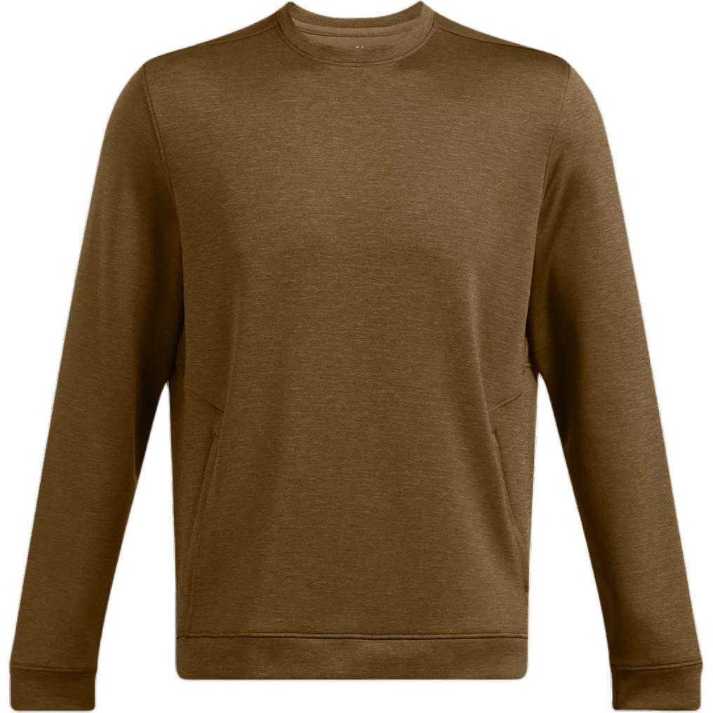 Under Armour Meridian Men’s Outdoor Pullover Crewneck Sweatshirt - Coyote Brown 1379667-498