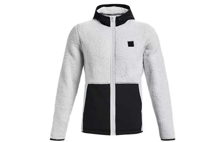 Under Armour Micro Fleece Full-Zip Hoodie Jacket Men’s Gray 1366718-014
